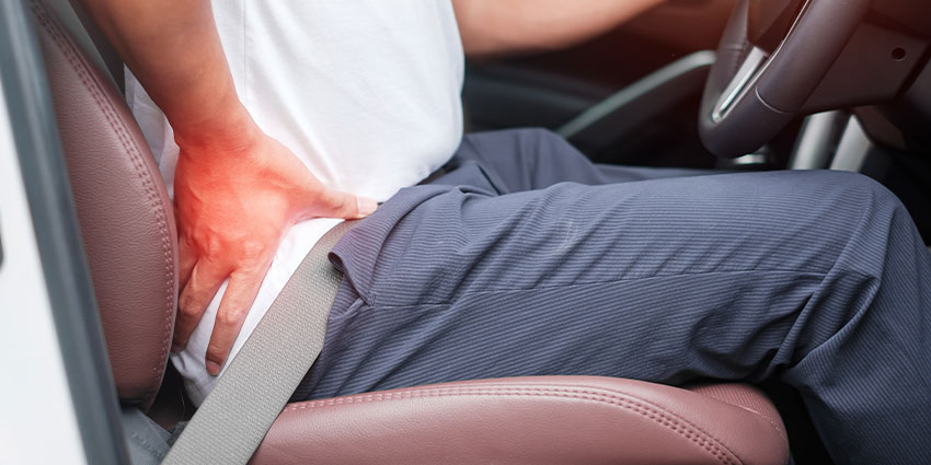 auto accident chiropractor for tailbone pain treatment in Belmont